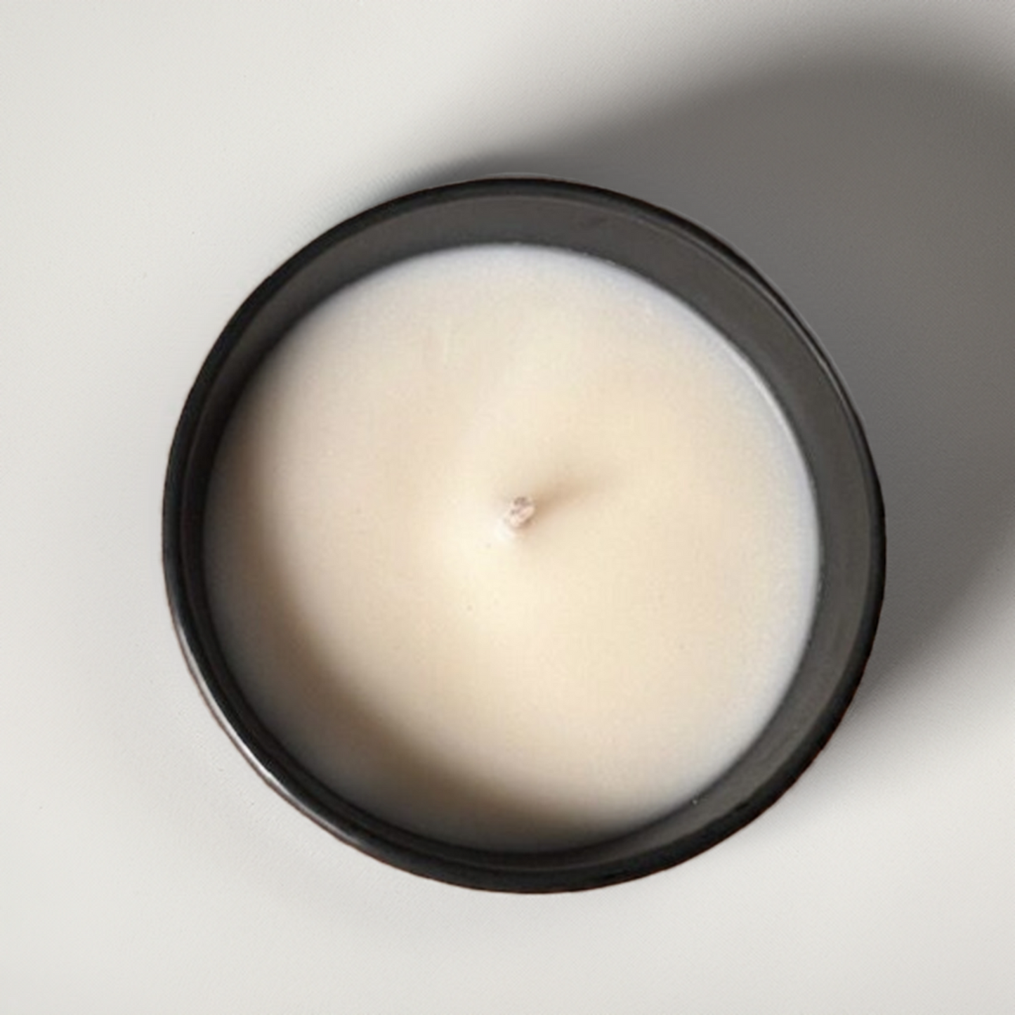 a birds eye view of a farmers market tumbler candle