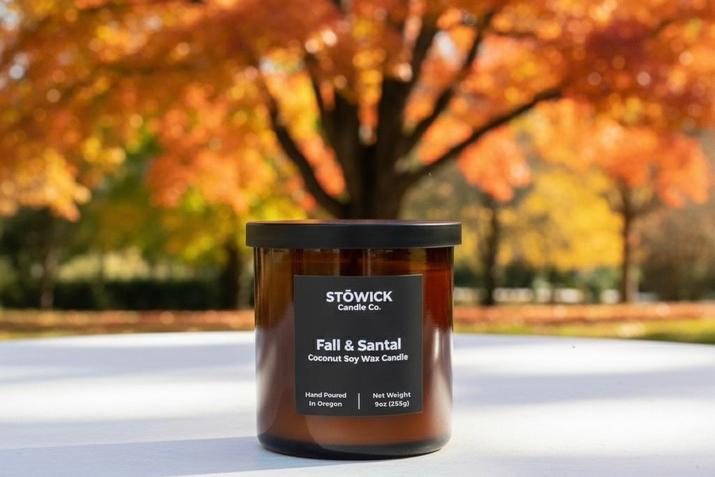 Stowick candle company Fall candles