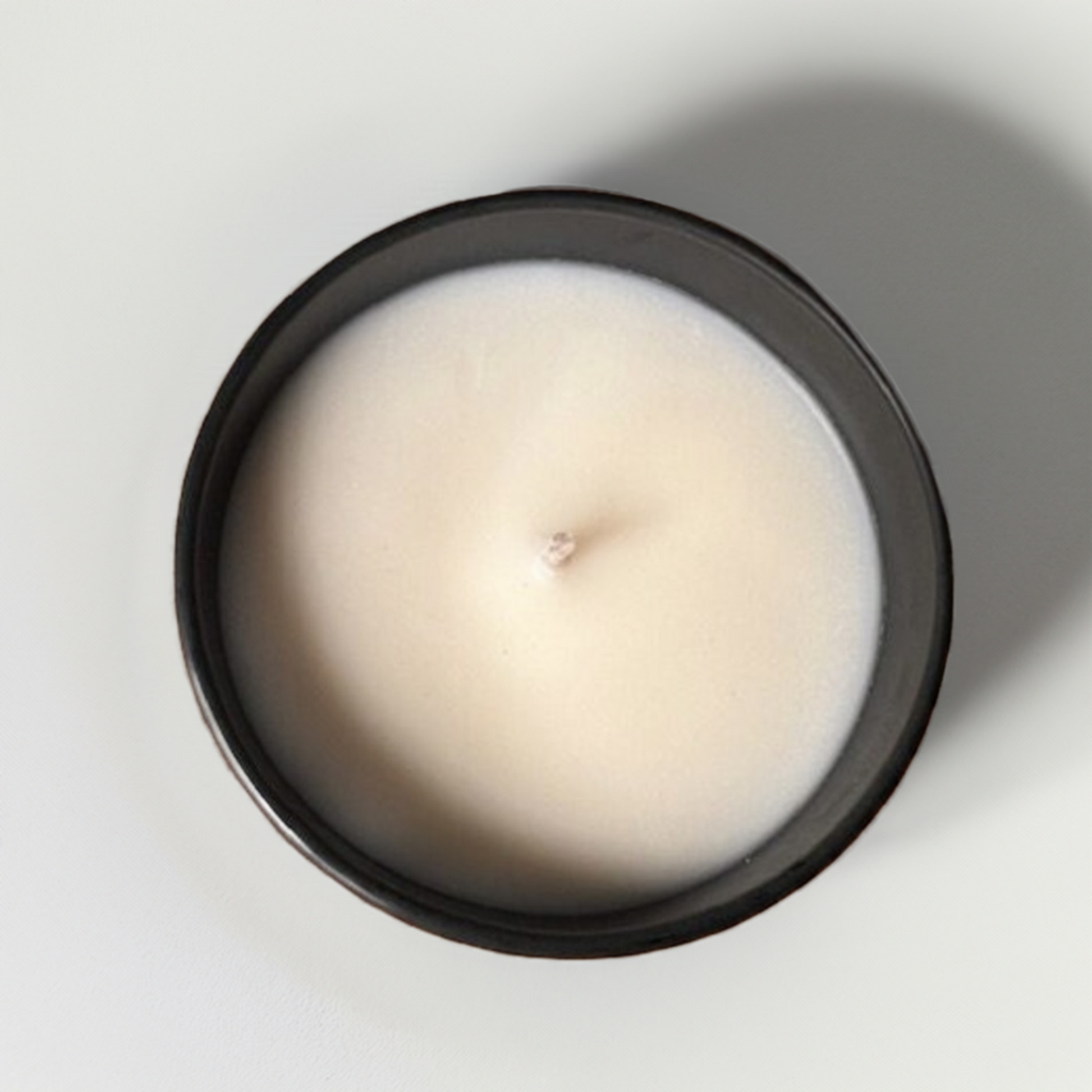 a birds eye view of an alpenglow candle