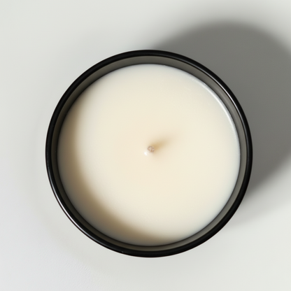 a birds eye view of an alpenglow candle