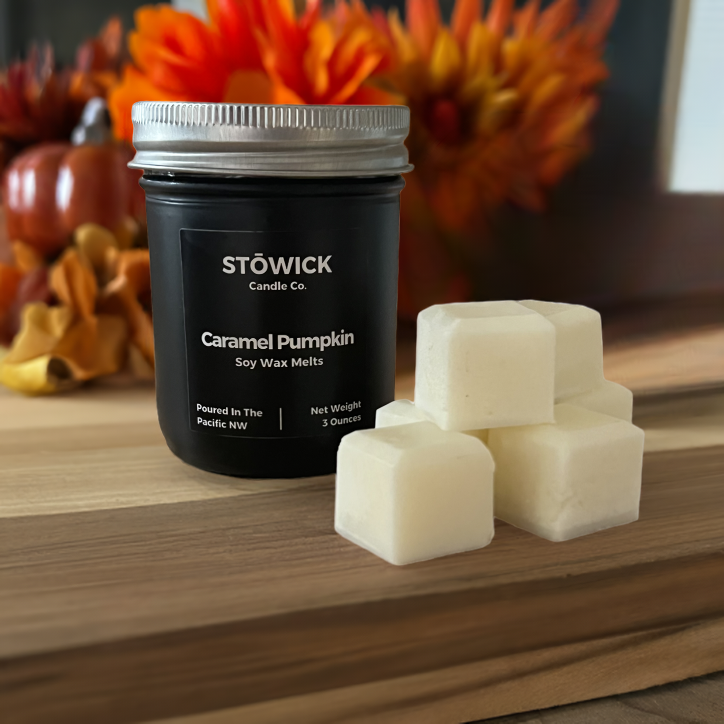 Caramel Pumpkin Wax Melts Jar